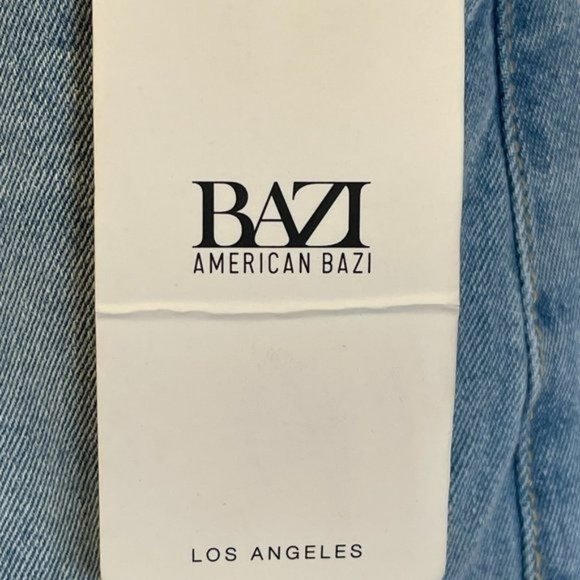 NWT American Bazi Los Angeles Baggy Denim Light Blue Jogger RJJ-5103P Sz 2X - Picture 5 of 6